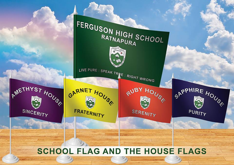 School Custom Pole Flags | LouisianaSignGuy