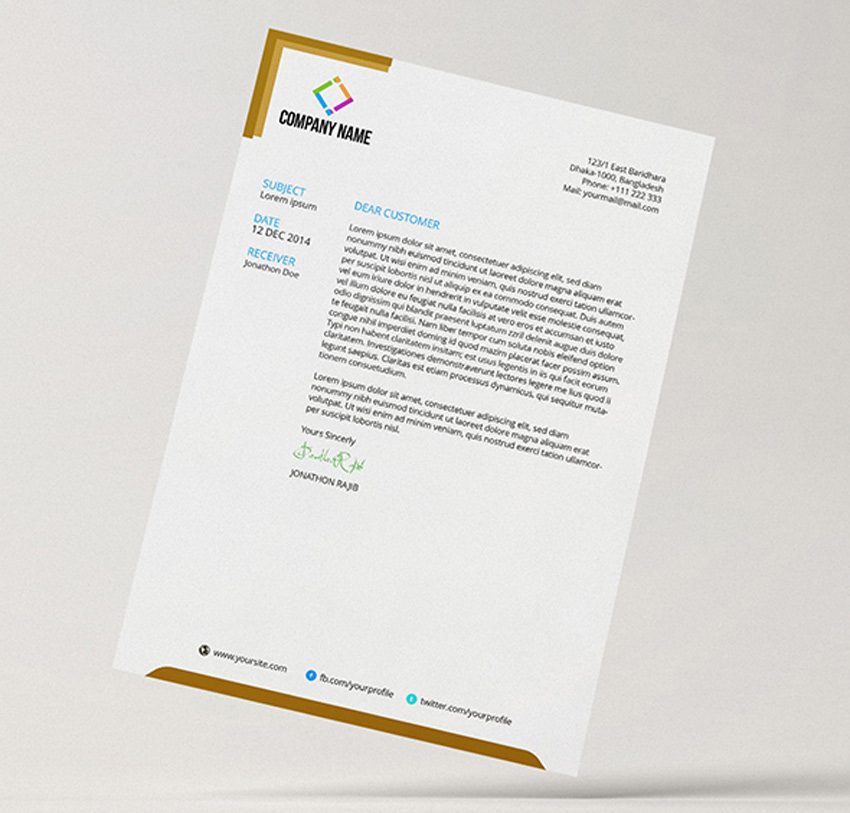 Letterheads - louisianasignguy