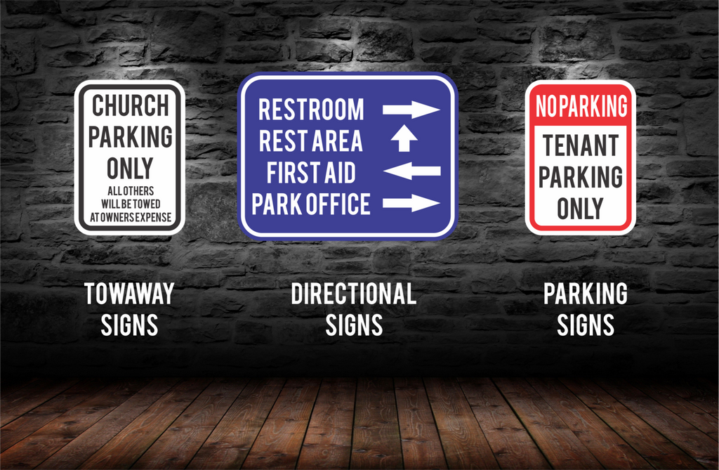 Durable Aluminum Signs - Ensure Safety and Directions