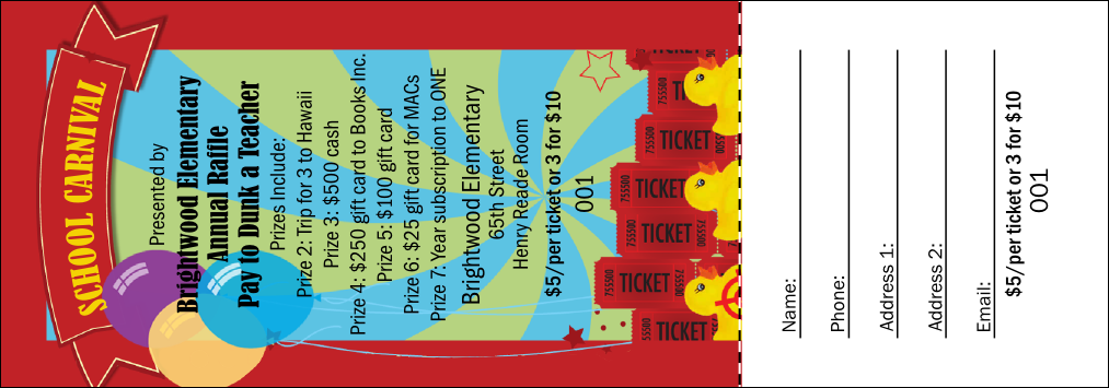 Raffle Tickets - louisianasignguy
