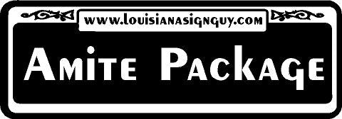 Amite Package - Louisiana Sign Guy | Signs, Cards, Billboards, and Brochures