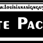 Amite Package - Louisiana Sign Guy | Signs, Cards, Billboards, and Brochures