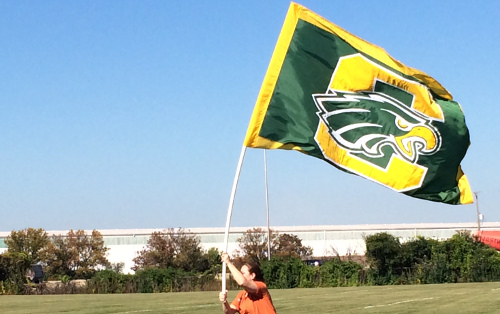 School Flag - Louisiana Sign Guy | Signs, Cards, Billboards, and Brochures