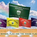 School Flag - Louisiana Sign Guy | Signs, Cards, Billboards, and Brochures