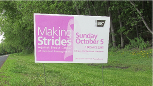 Trade Show Yard Signs - Louisiana Sign Guy | Signs, Cards, Billboards, and Brochures