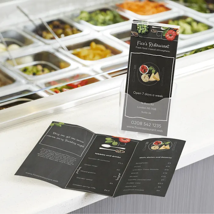 Restaurant Menus  & Brochures | LouisianaSignGuy