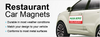 Restaurant Car Magnetic Signs - Louisiana Sign Guy | Signs, Cards, Billboards, and Brochures