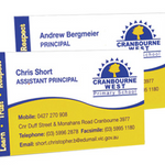 School Business Cards - Louisiana Sign Guy | Signs, Cards, Billboards, and Brochures
