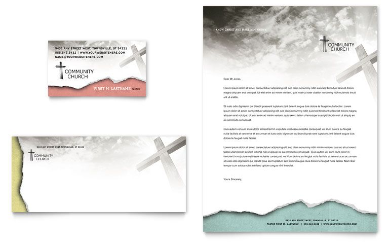Church Letterheads - Louisiana Sign Guy | Signs, Cards, Billboards, and Brochures