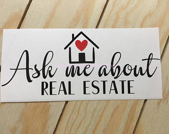 Real Estate Decals - Louisiana Sign Guy | Signs, Cards, Billboards, and Brochures