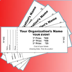 Office/Business Raffle Tickets - Louisiana Sign Guy | Signs, Cards, Billboards, and Brochures