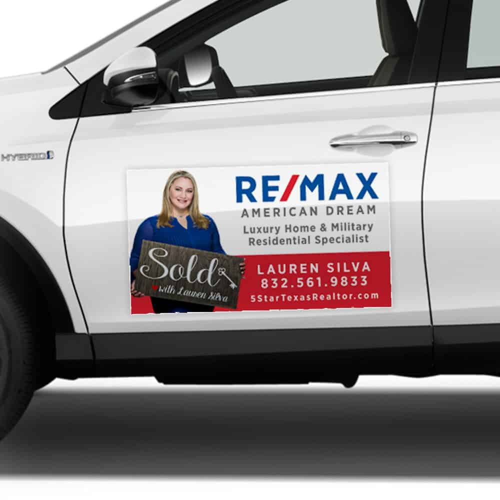 Real Estate Magnetics Signs - Louisiana Sign Guy | Signs, Cards, Billboards, and Brochures
