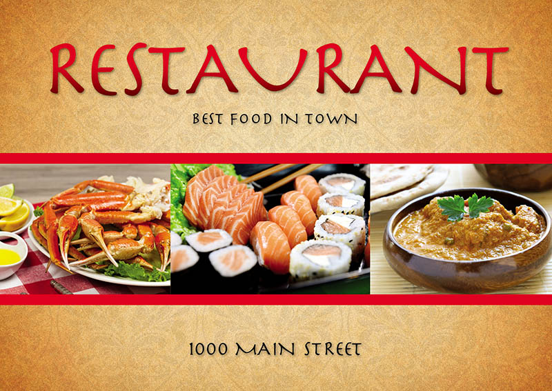 Restaurant Postcards - Louisiana Sign Guy | Signs, Cards, Billboards, and Brochures