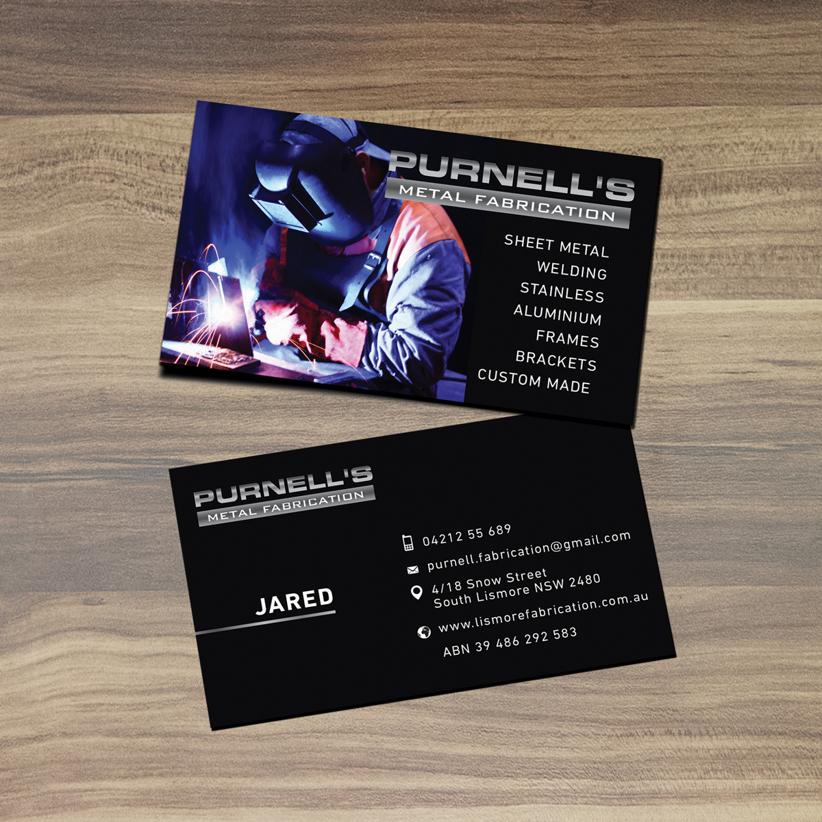 Industrial/Refinery Palm Cards - Louisiana Sign Guy | Signs, Cards, Billboards, and Brochures