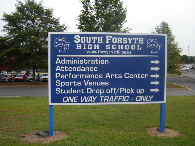 School Marquee Signs - Louisiana Sign Guy | Signs, Cards, Billboards, and Brochures