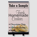 Restaurant Table Top Retractable Banners - Louisiana Sign Guy | Signs, Cards, Billboards, and Brochures