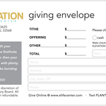 Church Envelopes - Louisiana Sign Guy | Signs, Cards, Billboards, and Brochures