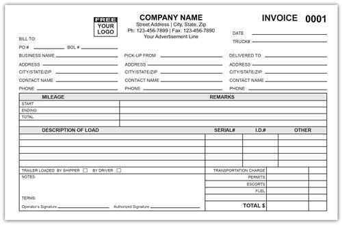 Industrial/Refinery Carbonless Forms - Louisiana Sign Guy | Signs, Cards, Billboards, and Brochures
