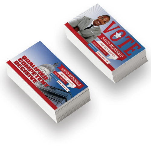 Political/Campaign Palm Cards - Louisiana Sign Guy | Signs, Cards, Billboards, and Brochures