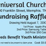 Church Raffle Tickets - Louisiana Sign Guy | Signs, Cards, Billboards, and Brochures