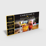 Restaurant Direct Mail Flyers - Louisiana Sign Guy | Signs, Cards, Billboards, and Brochures