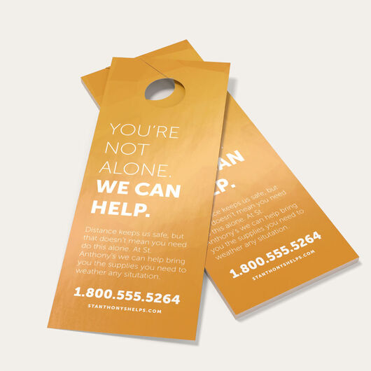 Trade Show Door Hangers - Louisiana Sign Guy | Signs, Cards, Billboards, and Brochures