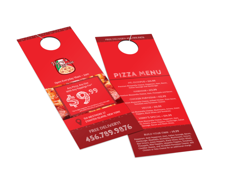 Cheap Door Hangers, Restaurant Door Hangers