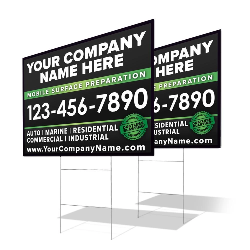 Industrial Yard Signs - Louisiana Sign Guy | Signs, Cards, Billboards, and Brochures