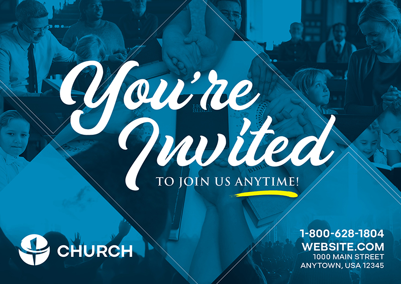 Church Postcards - Louisiana Sign Guy | Signs, Cards, Billboards, and Brochures